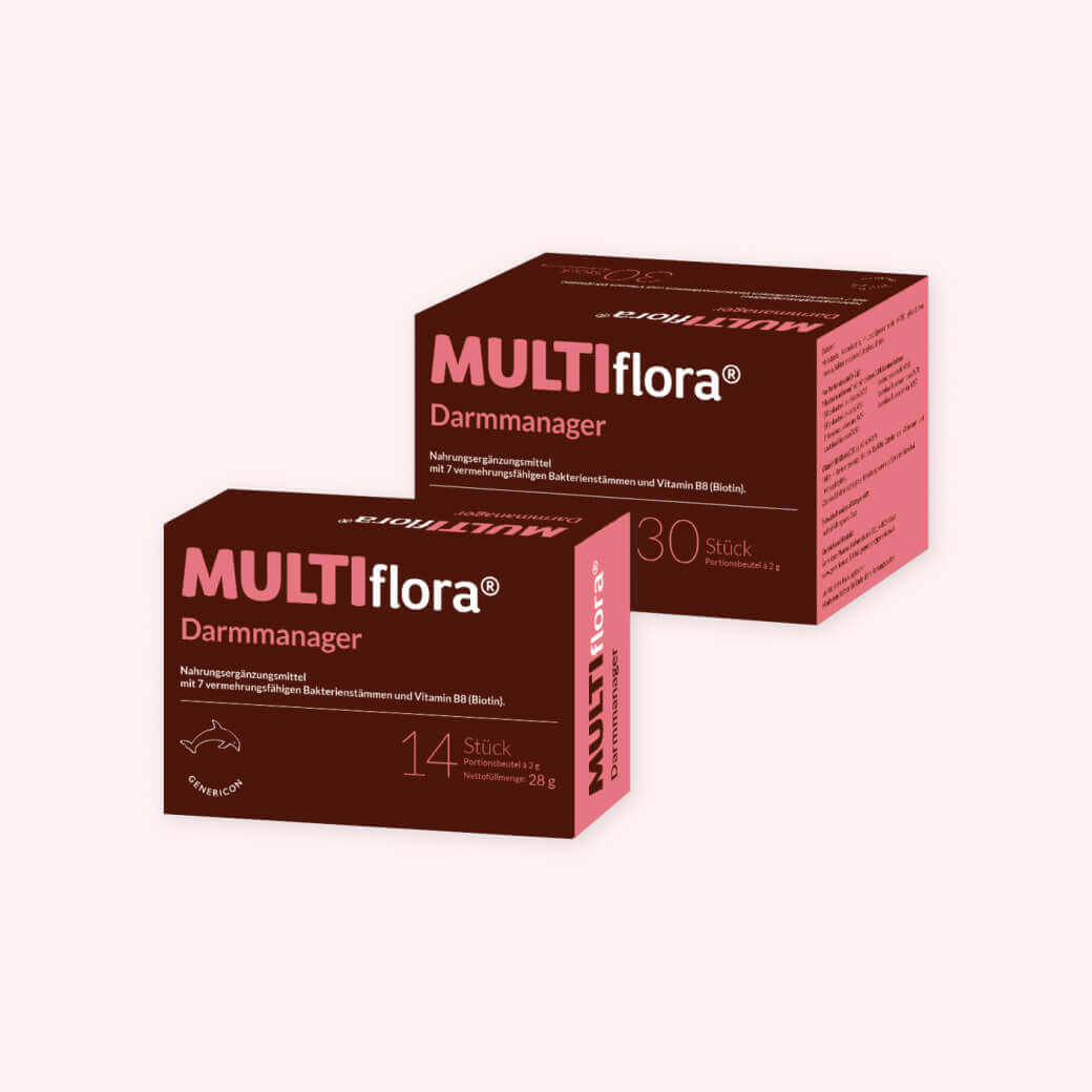 Packungen von MULTIflora Darmmanager