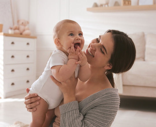 Mama mit ihrem Baby