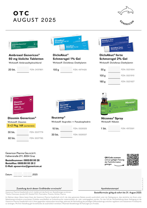 OTC-Aktionen August 2025